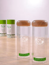 Load image into Gallery viewer, Double Wall Reusable Glass Bottle
