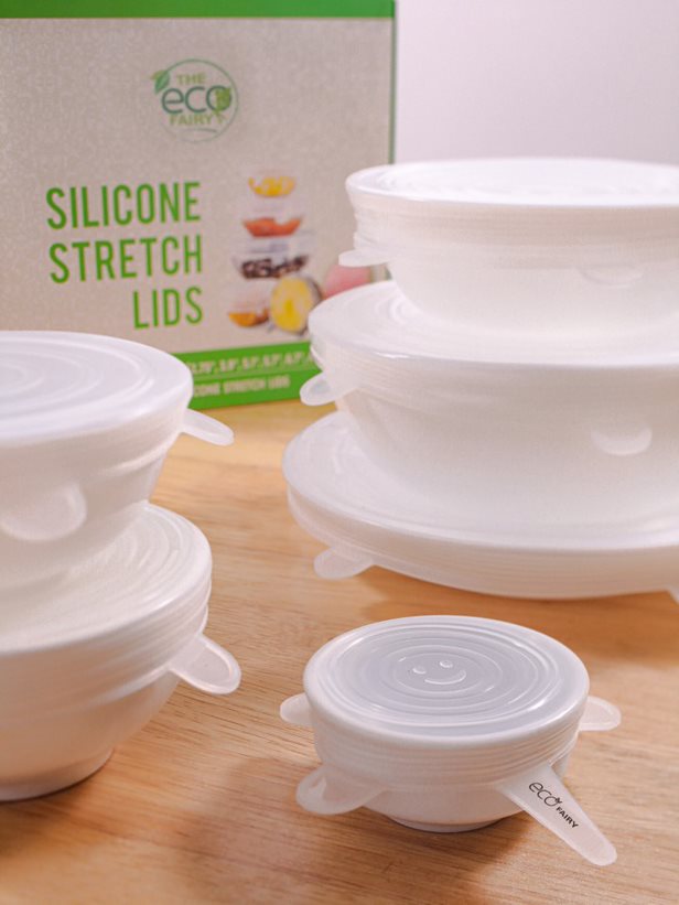 Reusable Silicone Stretch Lids (6 pack)